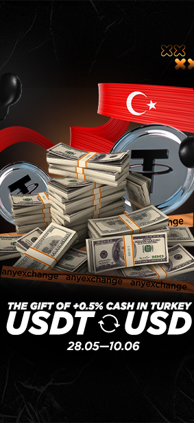 +0.5% cash to 10.06 to your USDT exchange in Turkey