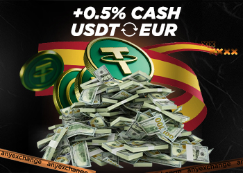 Get +0.5% cash to exchange in Spain