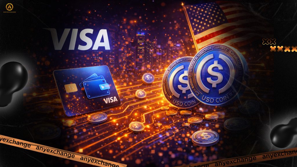 Платіжний гігант Visa запустив розрахунки в стейблкоінах USDC