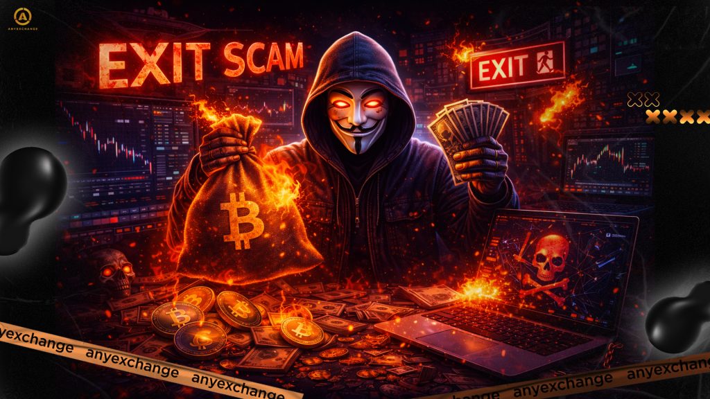 Risks of fraud and exit scams