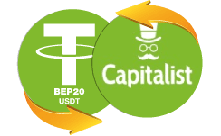 Tether BEP20 USDT → Capitalist USD