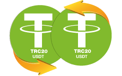 Tether TRC20 USDT → Tether TRC20 USDT