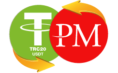 Tether TRC20 USDT → Perfect Money USD