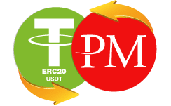 Tether ERC20 USDT → PerfectMoney USD